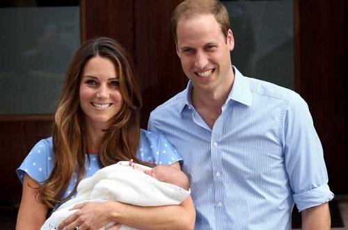 George Alexander Louis es el primer hijo del Príncipe Guillermo y Kate Middleton