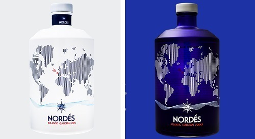 Ginebra y Vodka Nordés, de Osborne