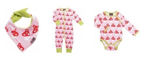 Conjunto para bebés de la tienda online de Köttbullar & Mjölk, 