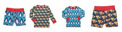 Camisetas y calzoncillos para niños de la tienda online de Köttbullar & Mjölk