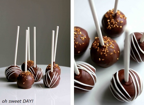 Cake Pops de chocolate