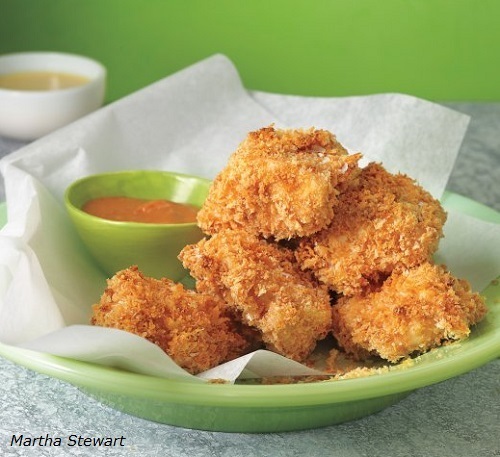 Nuggets de pollo caseros