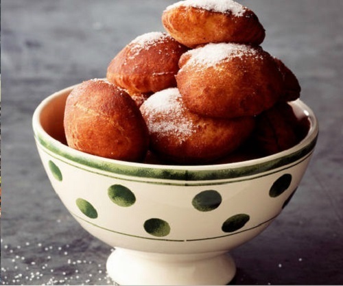 Buñuelos típicos del carnaval en Francia