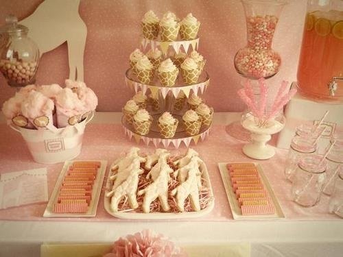 Baby Shower inspirado en las jirafas