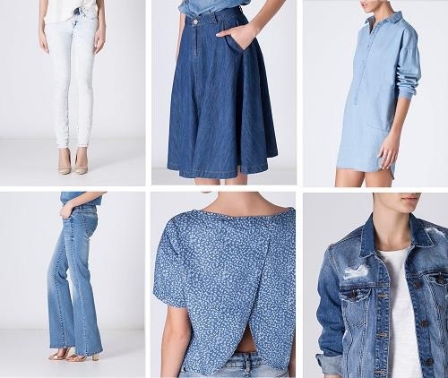 Prendas en denim de Blanco