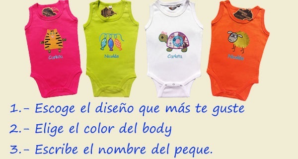 Viste a tus peques con diseños personalizados