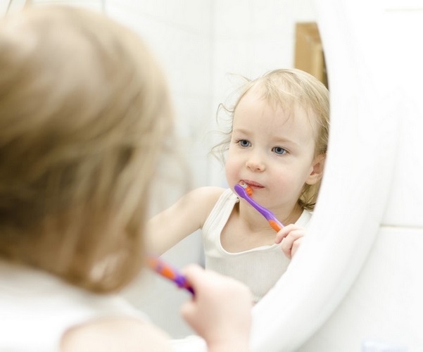 La salud de los dientes en niños