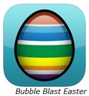Bubble Blast Easter, para iOS La Pascua en tu móvil