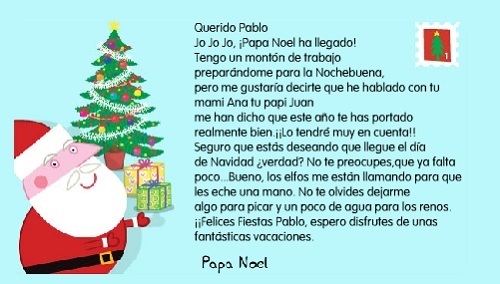 Cómo hacer una carta de papá noel