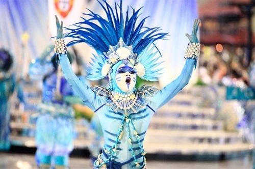 Carnaval de Rio en Brasil
