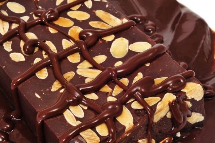 Turrón de chocolate casero